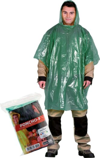 Zračen dežni plašč PONCHO COOL