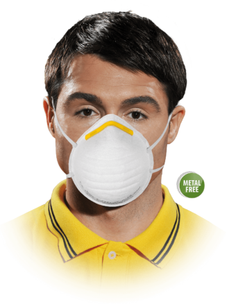 Respirator EASY FFP1 brez kovinskih delov, 25 kosov
