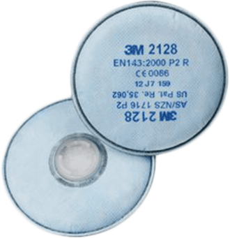 Filter 3M™ 2128 P2 proti delcem, 2 kosa v paketu