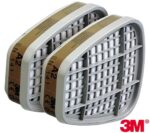 Filter proti plinom in hlapom 3M™ 6055 A2, 2 kosa v paketu