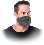 Higienske maske 100 kosov FACE, črne
