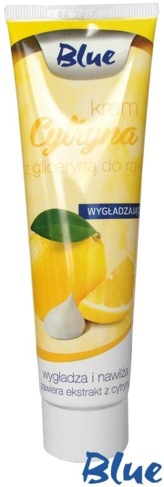 Higienična krema BLUE z vonjem limone