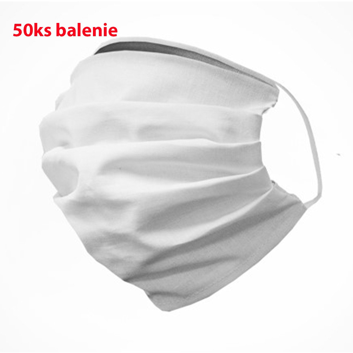 Higienska maska GUARD iz bombaža, dvoslojna, z odprtino za filter, 50 kosov Higienska maska GUARD iz bombaža, dvoslojna, z odprtino za filter, 50 kosov