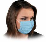 Higienske maske LOOP, modre, pakiranje po 10 kosov