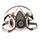 3M maske in polmaske