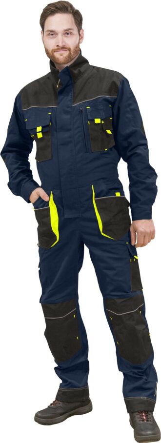 Delovni kombinezon PROFI NAVY GELB 2.0