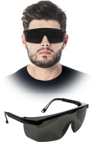 Zatemnjena zaščitna očala RAMBER BLACK