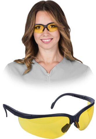 Rumena zaščitna očala IDAHO YELLOW