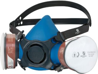 Komplet polmaske s filtri A2 P3 R SECURA 3100 CHEMIK