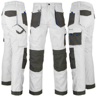 Delovne hlače do pasu PROFI COOL WHITE 2.0