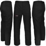 Delovne hlače do pasu SIMPLE BLACK