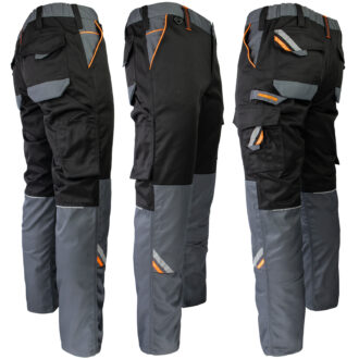 Delovne hlače do pasu PRO BLACK DUAL