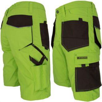 Delovne kratke hlače PROFI COOL LIME 2.0