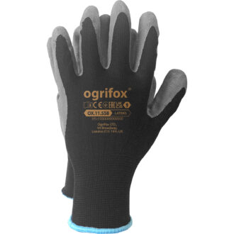 Lateksne rokavice RICK OX BLACK