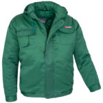 Zimska delovna jakna HARD SHORT GREEN