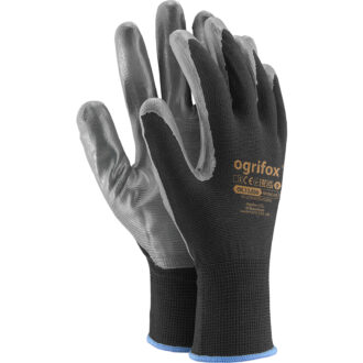 Nitrilne delovne rokavice NITRENI OX BLACK