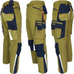 Delovne hlače do pasu NEWAGE KHAKI NAVY