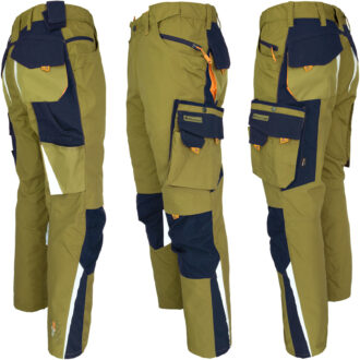 Delovne hlače do pasu NEWAGE KHAKI NAVY