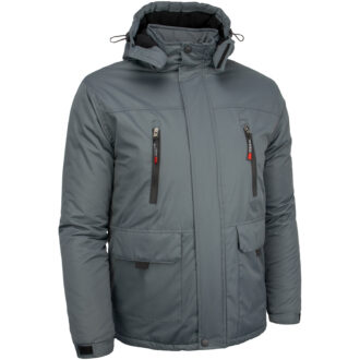 Zimska delovna jakna s kapuco NORWAY GREY