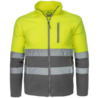 Delovni pulover iz flisa PROFI HIVIS GREY