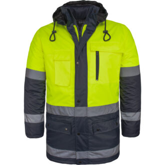 Odsevna delovna jakna PRO HIVIS YELLOW