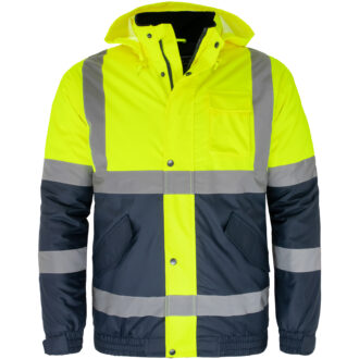 Odsevna zimska bomber jakna ROAD YELLOW