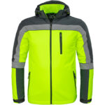 Delovna softshell jakna PIROL s odsevnimi elementi
