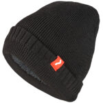 Zimska delovna kapa CITY BLACK