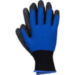 Delovne rokavice, pomočene v PU HEXA OX BLUE