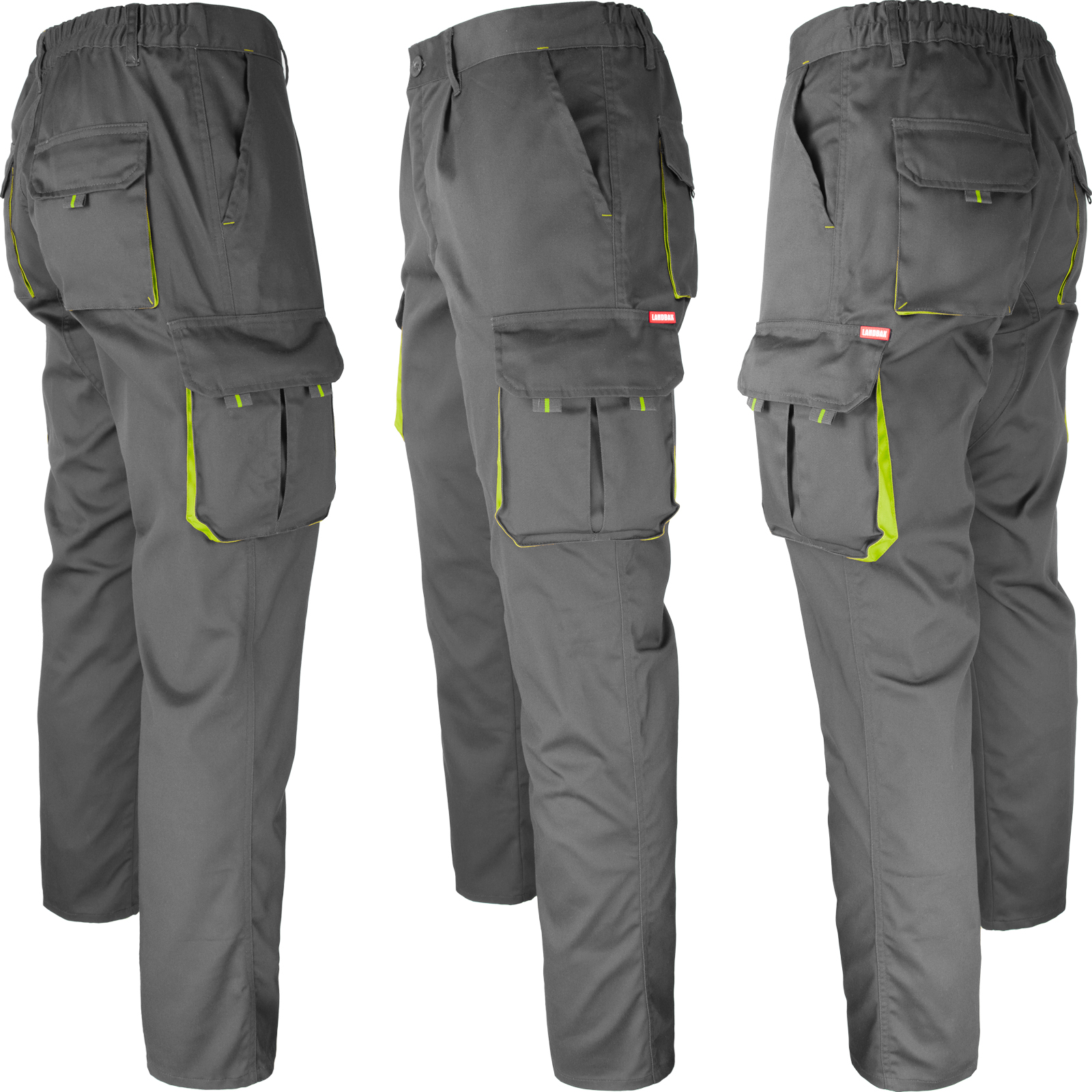 Delovne hlače z elastanom MANNLAND GREY Delovne hlače z elastanom MANNLAND GREY
