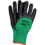 Delovne rokavice, pomočene v lateksu FOAM OX GREEN