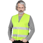 Odsevni telovnik LUMI YELLOW