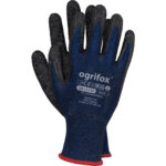 Delovne rokavice, pomočene v lateksu SPANDEX OX NAVY
