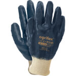 Nitrilne delovne rokavice HARIX BLUE OX