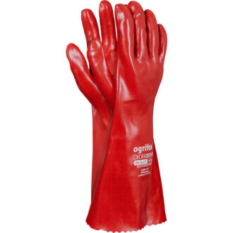 Delovne rokavice iz PVC FOXI 40 cm