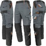 Delovne hlače do pasu PRO GREY DUAL
