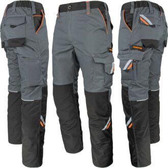 Delovne hlače do pasu PRO GREY DUAL