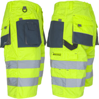 Odsevne kratke hlače PROFI HIVIS NAVY