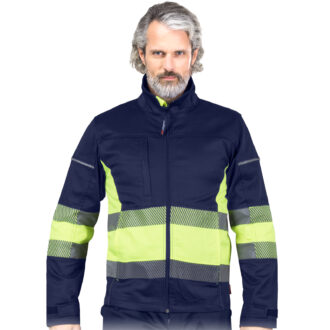 Elastična delovna jakna MANNLAND HIVIS NAVY