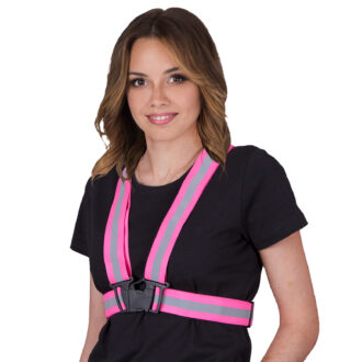 Odsevni opozorilni trakovi STRAPE PINK