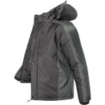 Zimska delovna jakna s kapuco BALTIC BLACK