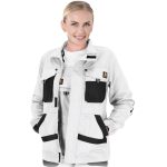Ženska delovna jakna FIO WHITE