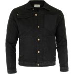 Delovna jakna iz džinsa JEANS STRETCH BLACK