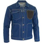 Delovna jakna iz džinsa JEANS STRETCH BLUE