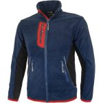 Delovni pulover iz flisa PROFI NAVY RED