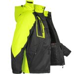 Zimska delovna jakna s kapuco HOLM YELLOW