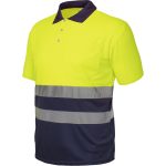Odsevna delovna polo majica NEO NAVY