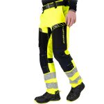 Delovne odsevne hlače iz elastičnega materiala RAUT HIVIS