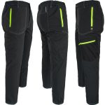 Delovne softshell hlače ORKAN BLACK