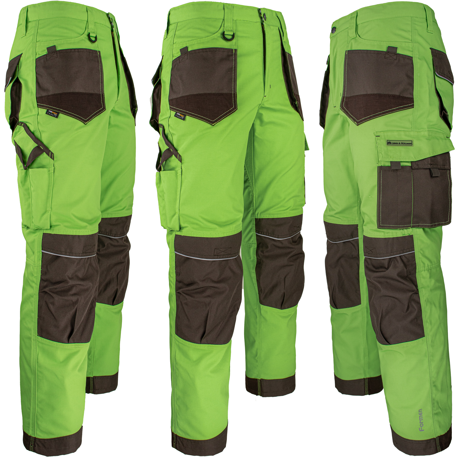 Delovne hlače do pasu PROFI COOL LIME 2.0